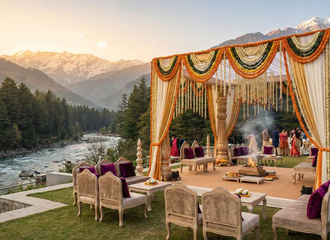 Luxury Glamping Wedding Rishikesh